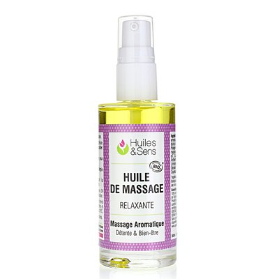 Relaxing Massage Oil - Huiles & Sens - Massage and relaxation - Body