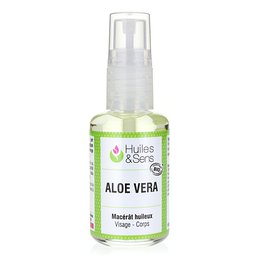 Aloe vera macerate (organic) - Huiles & Sens - Massage and relaxation - Diy ingredients