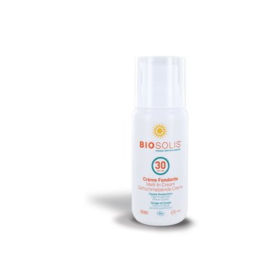 Crème Fondante solaire SPF30 - BIOSOLIS - Solaires