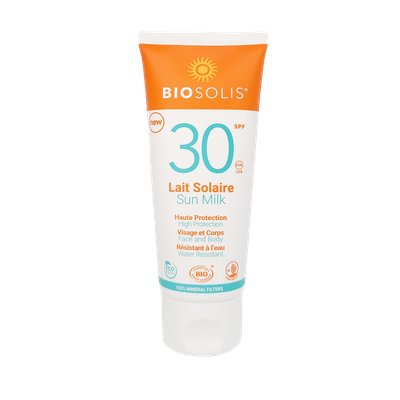 Lait Solaire SPF30 - BIOSOLIS - Solaires