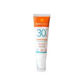 Crème visage SPF30 - BIOSOLIS - Solaires