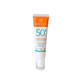 Crème Visage SPF50+ - BIOSOLIS - Solaires