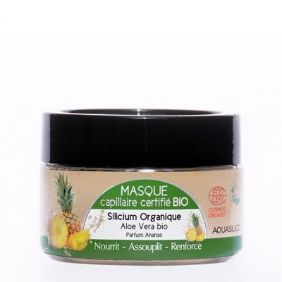 Masque Capillaire Parfum Ananas - Aquasilice - Cheveux