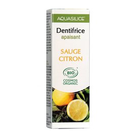 dentifrice sauge-citron - Aquasilice - Hygiène