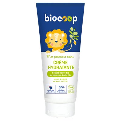 Crème hydratante bébé visage et corps - Biocoop - Bébé / Enfants