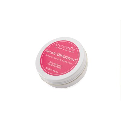 Baume déodorant - Pamplemousse & géranium Rosa - Les Essentiels - Hygiène
