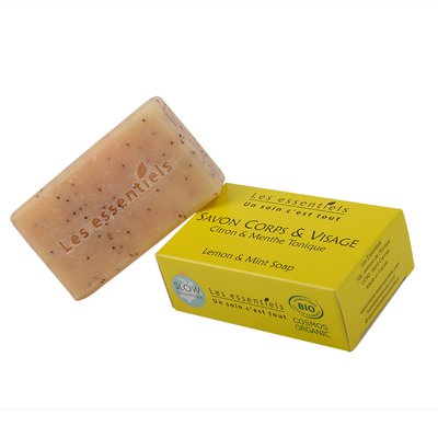 savon citron & menthe - tonique - Les Essentiels - Hygiène