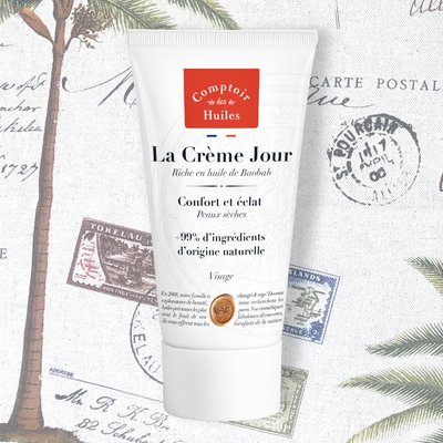 La Crème Jour - Comptoir des Huiles - Visage