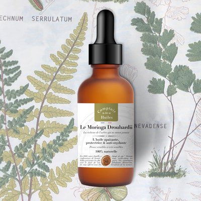 Moringa Drouhardii - vegetable oil - Comptoir des Huiles - Face - Hair - Body