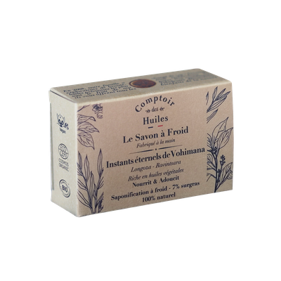 Cold process soap - Eternal moments of Vohimana - Comptoir des Huiles - Hygiene