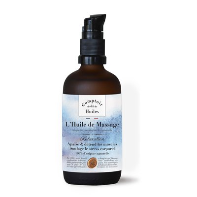 Massage Oil - Relaxation - Comptoir des Huiles - Massage and relaxation