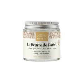 Le Beurre de Karité - huile végétale - Comptoir des Huiles - Visage - Cheveux - Corps