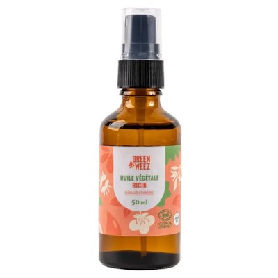 Huile végétale Ricin - GREENWEEZ - Cheveux