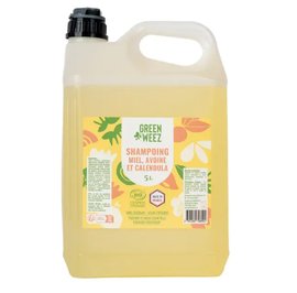 Shampoing liquide Miel / Avoine / Calendula - GREENWEEZ - Cheveux