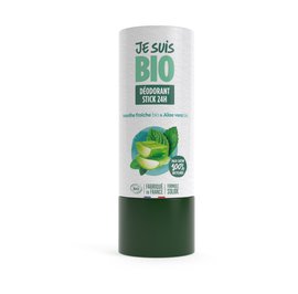 Déodorant stick Menthe & Aloe vera - JE SUIS BIO - Hygiène