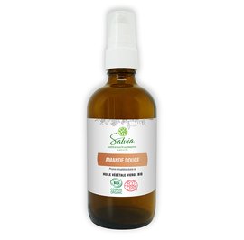 Huile végétale d'amande douce - Salvia Nutrition&cosmétiques - Ingrédients diy