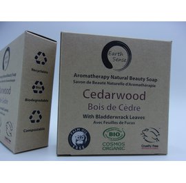 Solid Soap - Cedarwood with Bladderwrack - Earth Sense Organics SAS - Hygiene