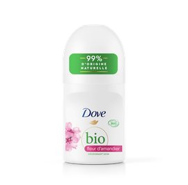 Déodorant bille fleur d'amandier - Dove Bio - Hygiène
