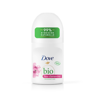 Déodorant bille fleur d'amandier - Dove Bio - Hygiène