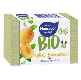 Apricot & Basil Solid Soap - Monsavon BIO - Hygiene