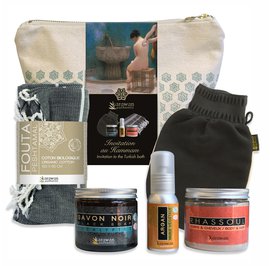 Gift Set Invitation to the Turkish Bath - Karawan authentic - Face - Hygiene - Hair - Massage and relaxation - Body