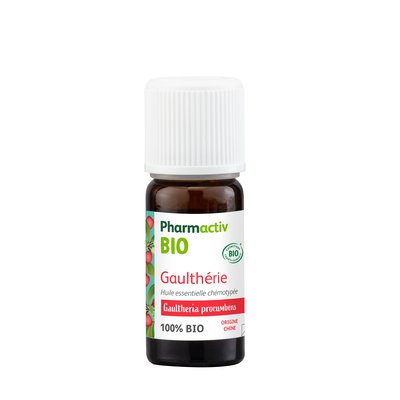 L'huile essentielle Gaulthérie - Pharmactiv Bio - Massage et détente