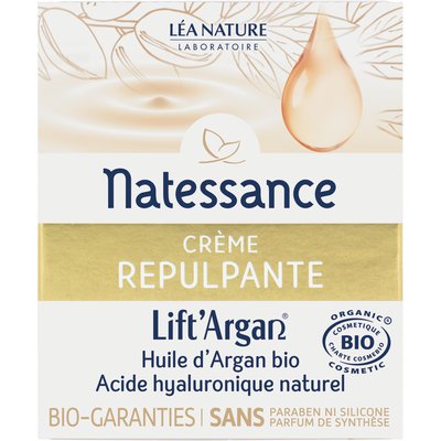 Crème repulpante - Lift'Argan - Natessance - Visage