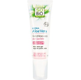 image produit Aloe vera gel organic pure juice, sensitive and reactive skin - hydra aloe vera 