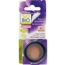 Eye shadow, high tolerance - 01 beige - So'bio étic - Makeup