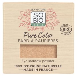 Fard à paupières - Pure Color - 01 beige lumière - So'bio étic - Maquillage