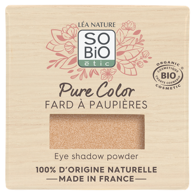Eye shadow powder - 01 luminous beige - So'bio étic - Makeup