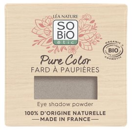 Fard à paupières - Pure Color - 03 gris précieux - So'bio étic - Maquillage