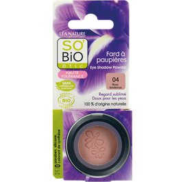 Eye shadow, high tolerance - 04 pink - So'bio étic - Makeup