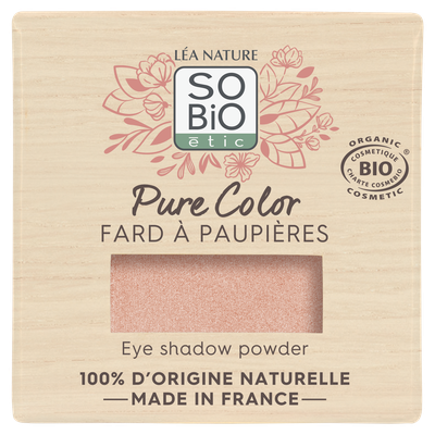 Fard à paupières - Pure Color - 04 rose tendresse - So'bio étic - Maquillage