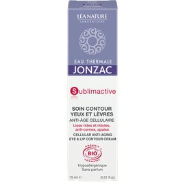 Cellular anti-aging eye and lip contour cream - Sublimactive - Eau Thermale Jonzac - Face