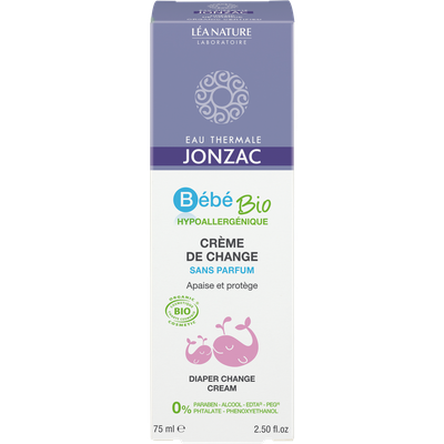 JONZAC BÉBÉ Bio Crème de Change sans Parfum 75 ml