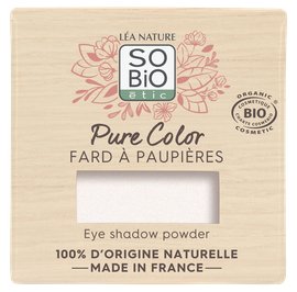 Fard à paupières - Pure Color - 06 blanc strass - So'bio étic - Maquillage