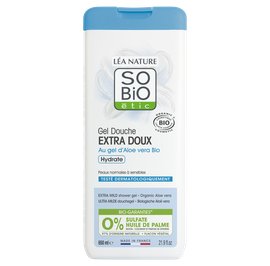 Extra mild shower gel - Organic Aloe vera - So'bio étic - Hygiene