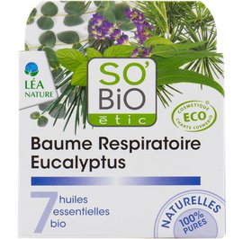 Respiratory balm, with 7 organic essential oils - So'bio étic - Massage and relaxation