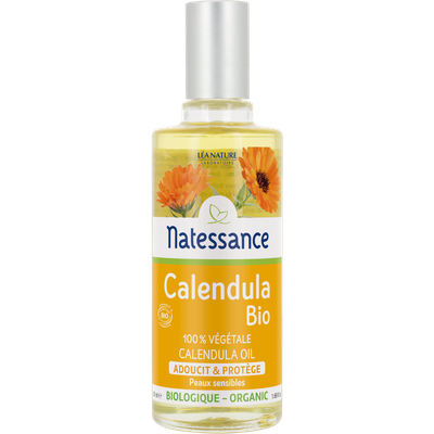 Calendula oil - Certified Organic - Natessance - Face - Body