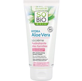 image produit La crème hydratante des familles hypoallergénique, peaux sensibles et réactives - Hydra Aloe Vera 