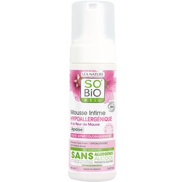 Intimate care foam - Hypoallergenic - With mallow flower - So'bio étic - Hygiene