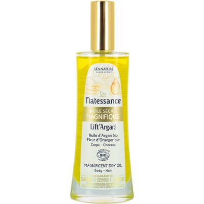 Magnificient dry oil - Lift'Argan - Natessance - Hair - Body