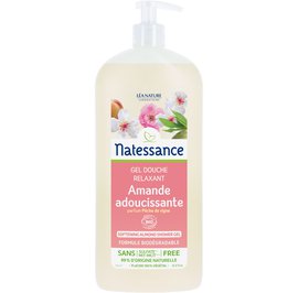 Softening almond shower gel - Natessance - Hygiene