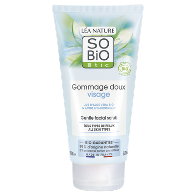 Gentle facial scrub - all skin types - So'bio étic - Face