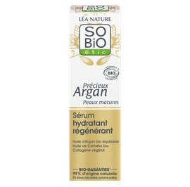Moisturizing regenerating serum - Précieux Argan Mature Skin - So'bio étic - Face