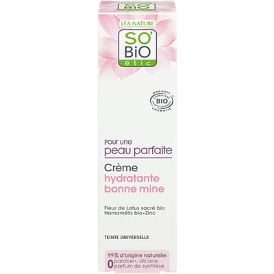 Brightening moisturizing cream - Pour une peau parfaite - So'bio étic - Face