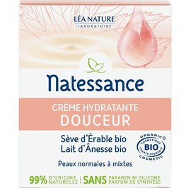 Crème hydratante douceur - Sèves de beauté - Natessance - Visage