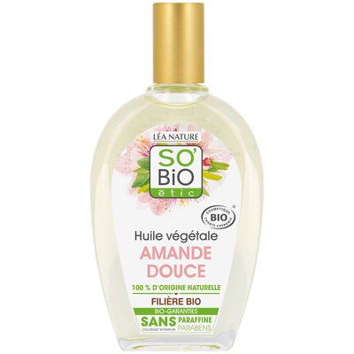 Sweet almond vegetable oil - So'bio étic - Face - Hair - Body