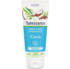 Crème corps hydratante coco - Natessance - Corps